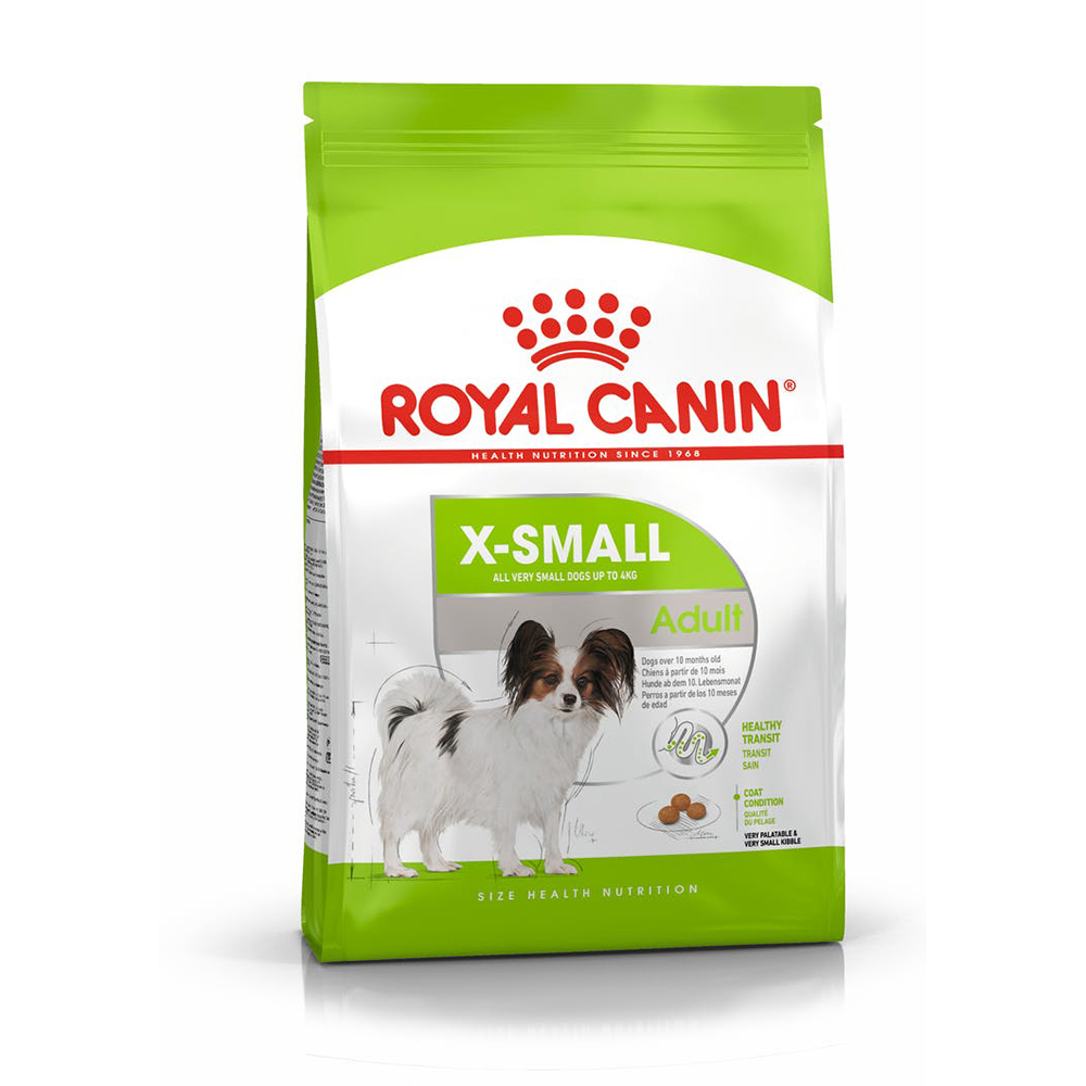 غذای خشک سگ بالغ نژاد کوچک ایکس اسمال رویال کنین 1/5 کیلوگرم | Royal Canin xsmall adult