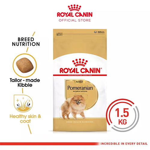 غذای خشک سگ رویال کنین پامرانین بالغ 1/5 کیلوگرم | Royal Canin pomeranian
