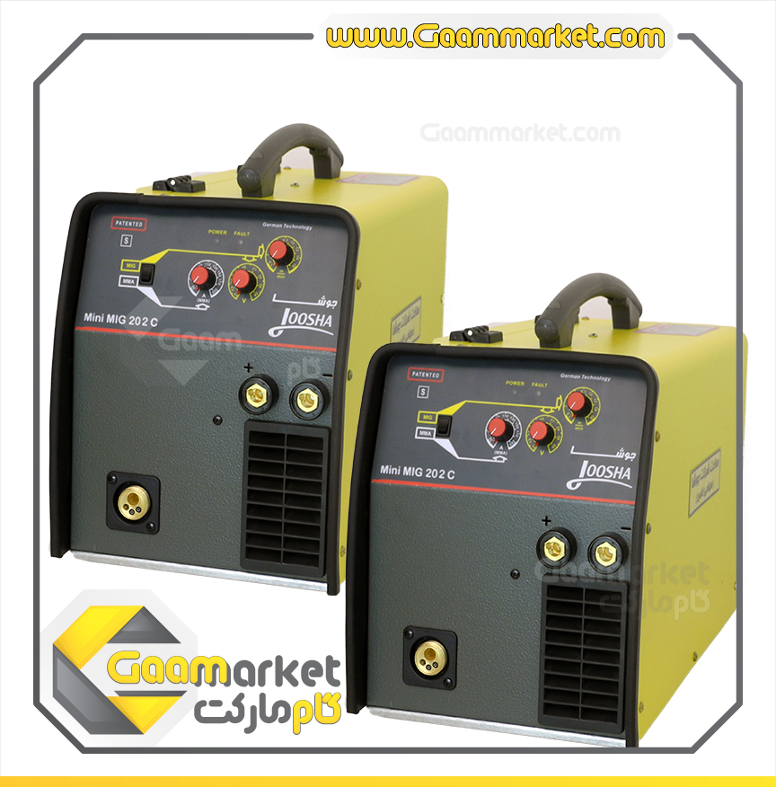 دستگاه جوش CO2 تک فاز گام الکتریک جوشا 200 آمپر مدل MINI MIG 202 — تصویر ۴