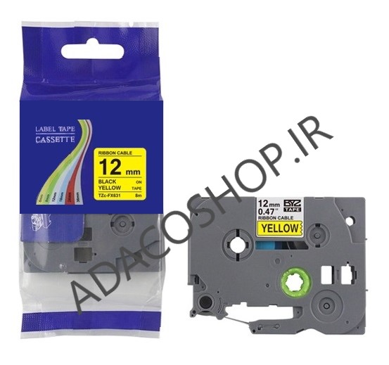برچسب پرینتر لیبل زن برادر مدل TZE-FX631 بسته ۱۰ عددی — تصویر ۵