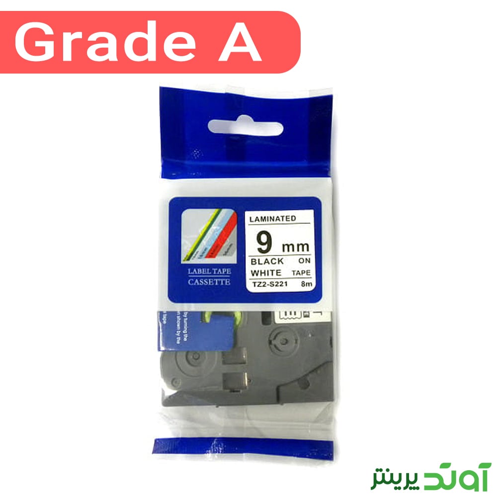 برچسب پرینتر لیبل زن برادر مدل TZE-S221 — تصویر ۵