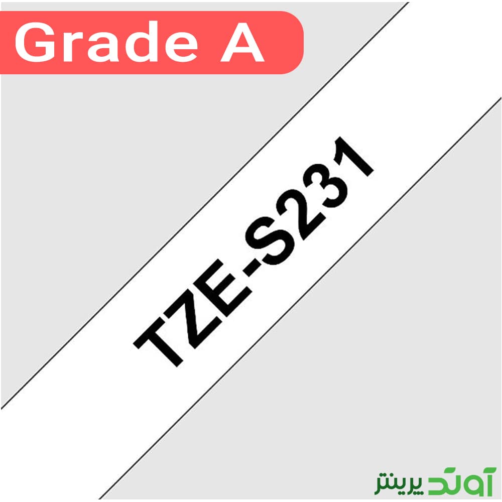 برچسب پرینتر لیبل زن برادر مدل TZE-S231 — تصویر ۵