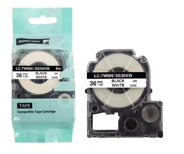 برچسب پرینتر لیبل زن اپسون مدل LC-7WBN — تصویر ۲