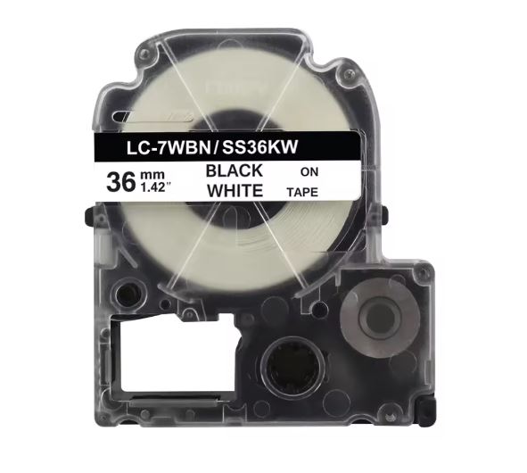 برچسب پرینتر لیبل زن اپسون مدل LC-7WBN — تصویر ۳