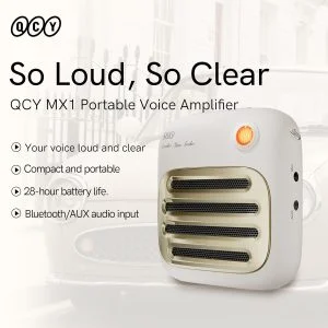 اسپیکر بلوتوثی کیو سی وای مدل QCY MX1 (پلمپ باز ) — تصویر ۴