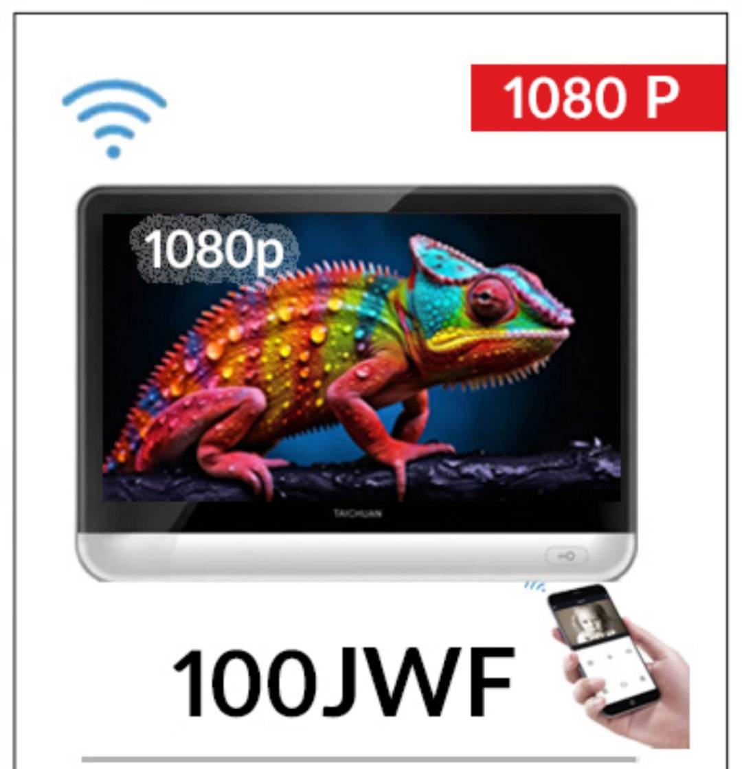 آیفون تصویری10 اینچی وای فای دار با منوی فارسی کیفیت 1080P مدل JWF