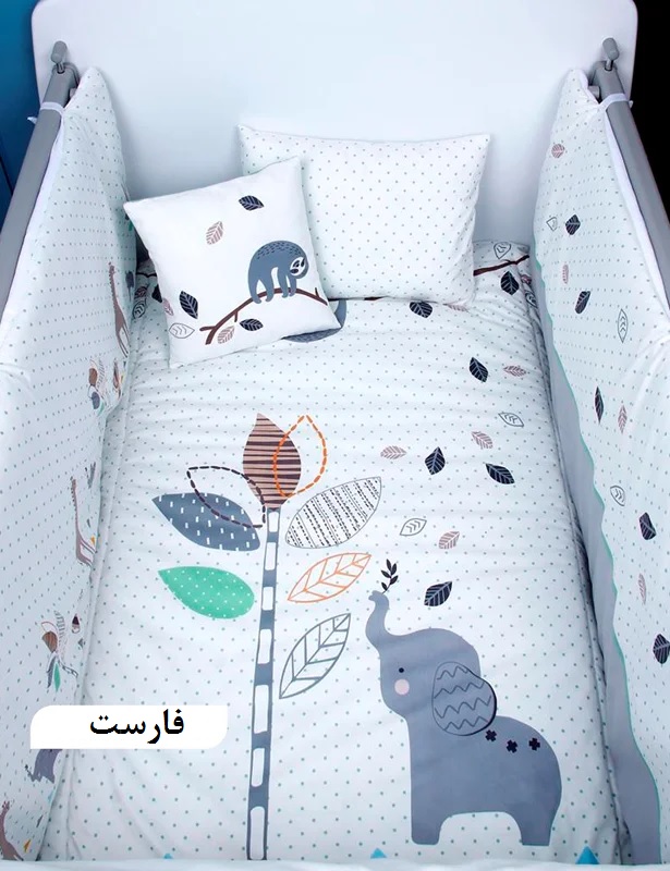 سرویس لحاف و روتختی مدل فارست — تصویر ۳