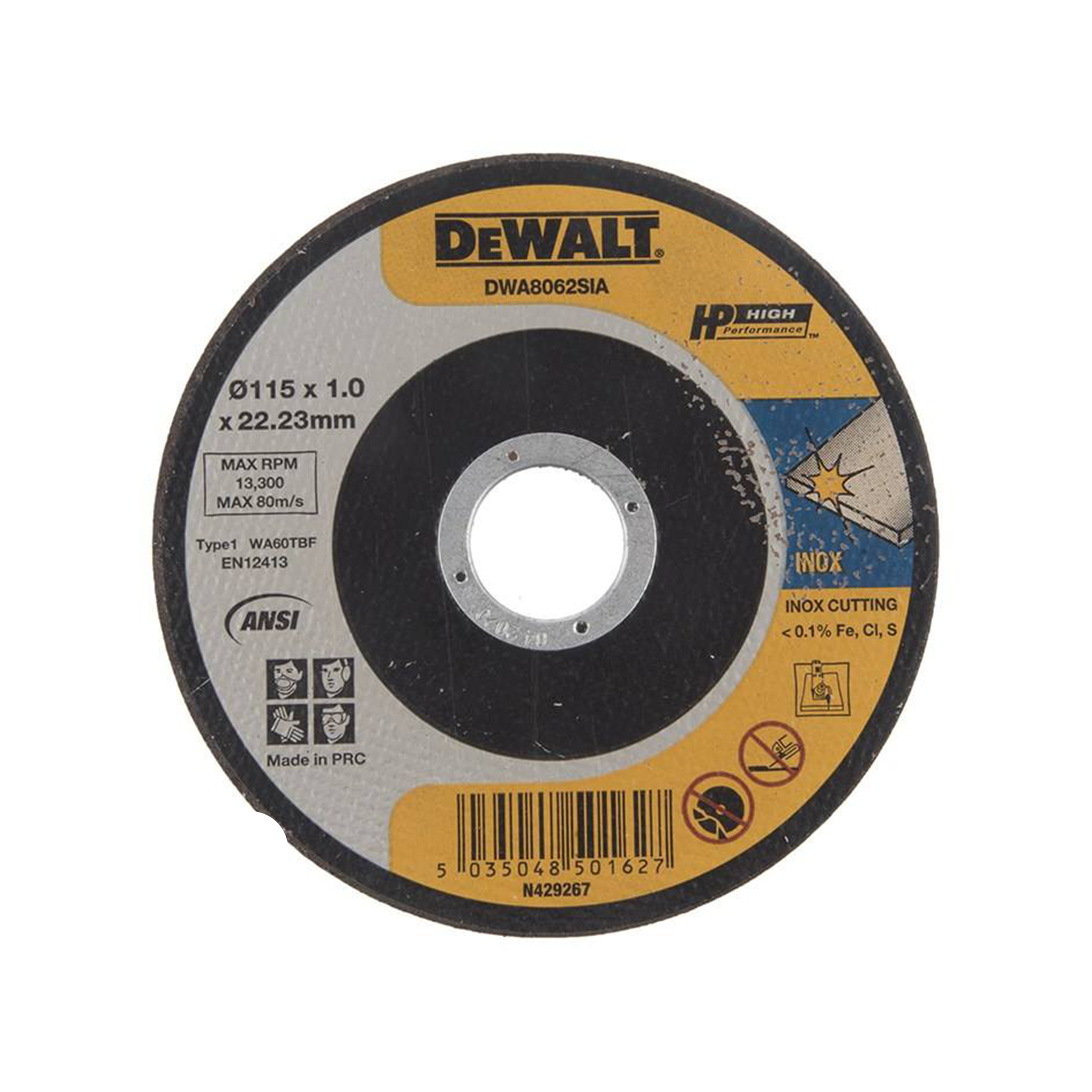 صفحه استیل‌بر دیوالت مدل DWA8062SIA