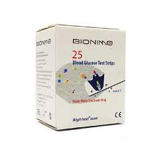 نوار تست قند خون Bionime