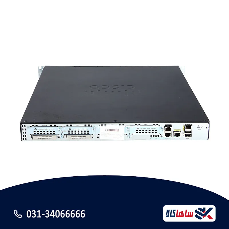 روتر سیسکو مدل Cisco 2901-SEC/K9 — تصویر ۳