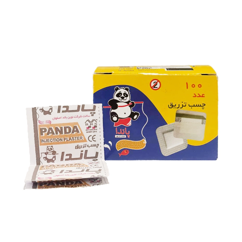 چسب تزریق و خونگیری پاندا بسته 100 عددی Panda
