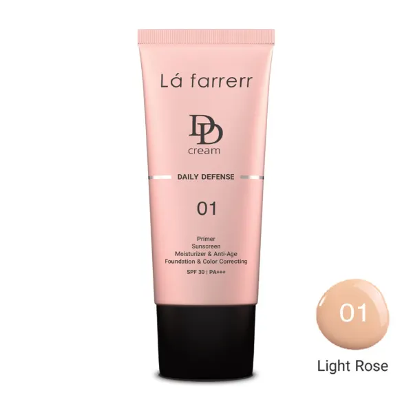 دی دی کرم لافارر شماره 01 مدل Light Rose — تصویر ۲