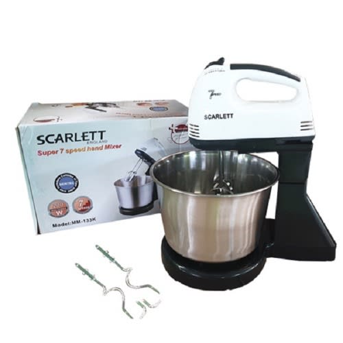 همزن کاسه دار اسکارلت SCARLETT مدل MM-133K