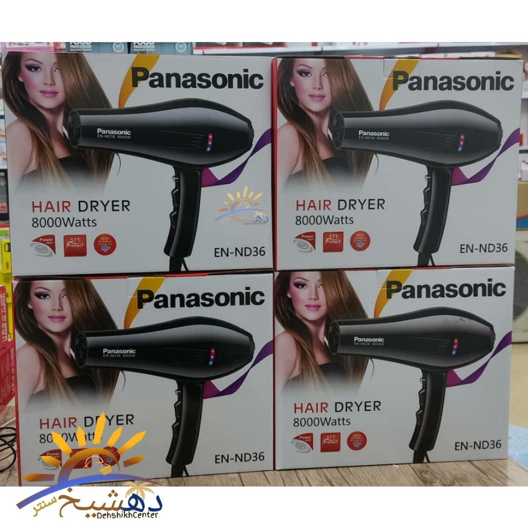 سشوار حرفه ای پاناسونیک PANASONIC مدل EN-ND36 توان هشت هزار وات
