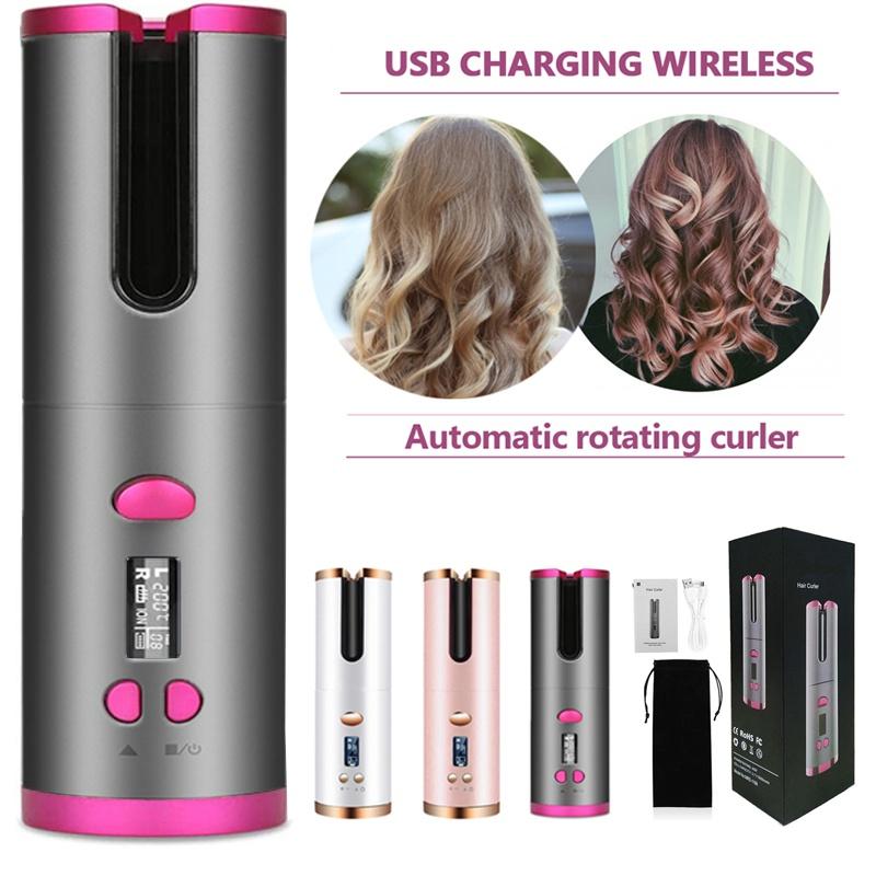 دستگاه فر کننده مو اتوماتیک Auto Curler بابلیس بیگودی مدلWireless USB شارژی — تصویر ۶