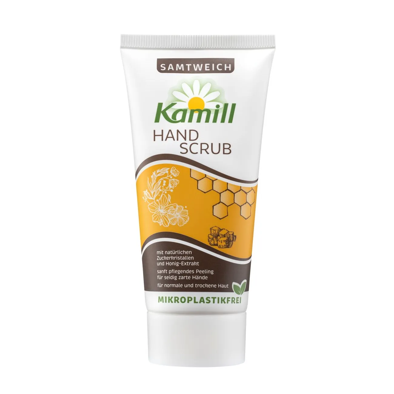 اسکراب دست کامیل kamill حاوی موم عسل حجم 75 میل