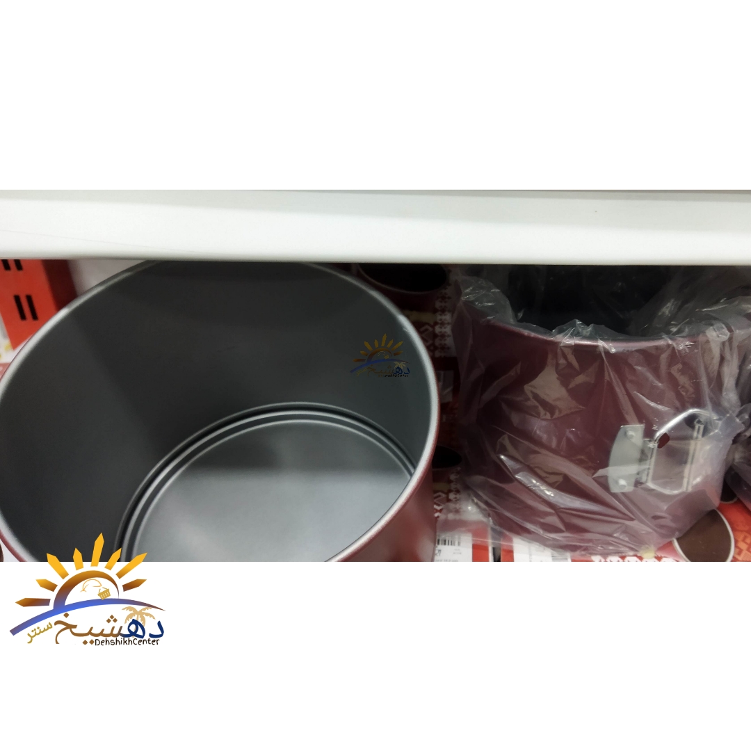 قالب کیک اسفنجی کمربندی ست گرد 3 تکه BACKFORM قطر 12.4 و 14 و 16.2 سانتی متر عمق دار — تصویر ۴
