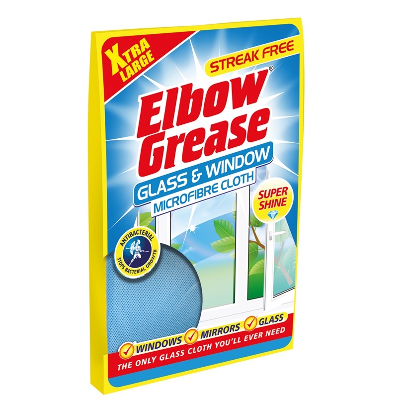 دستمال میکرو فیبر مخصوص شیشه البو گریس Elbow Grease