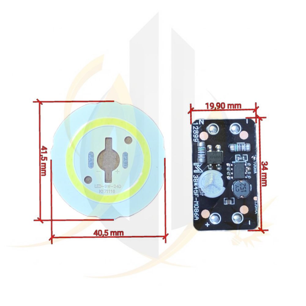 چیپ 9 وات Cob 9W — تصویر ۳