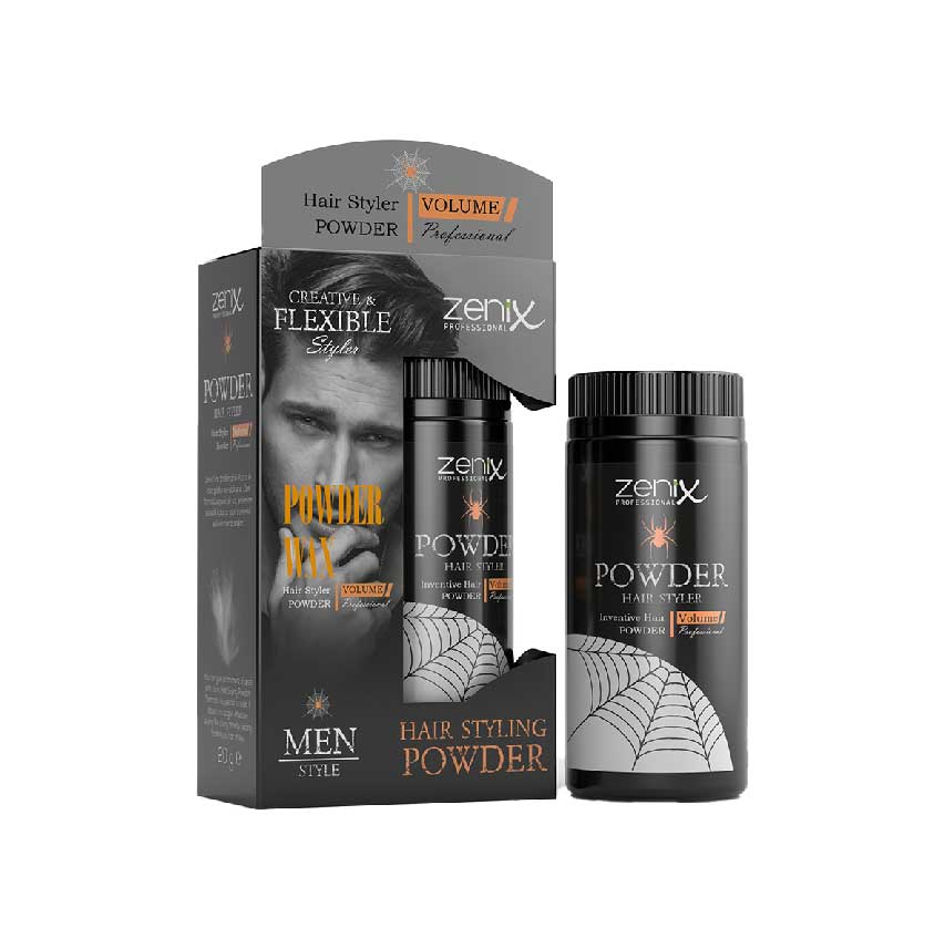 پودر حالت دهنده و حجم دهنده مو زنیکس Zenix مدل Volume — تصویر ۲