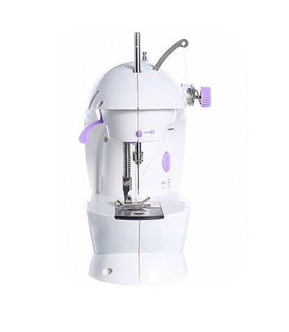 مینی چرخ خیاطی برقی و باطری خور پرتابل Mini Sewing Machine 4 in 1 — تصویر ۵