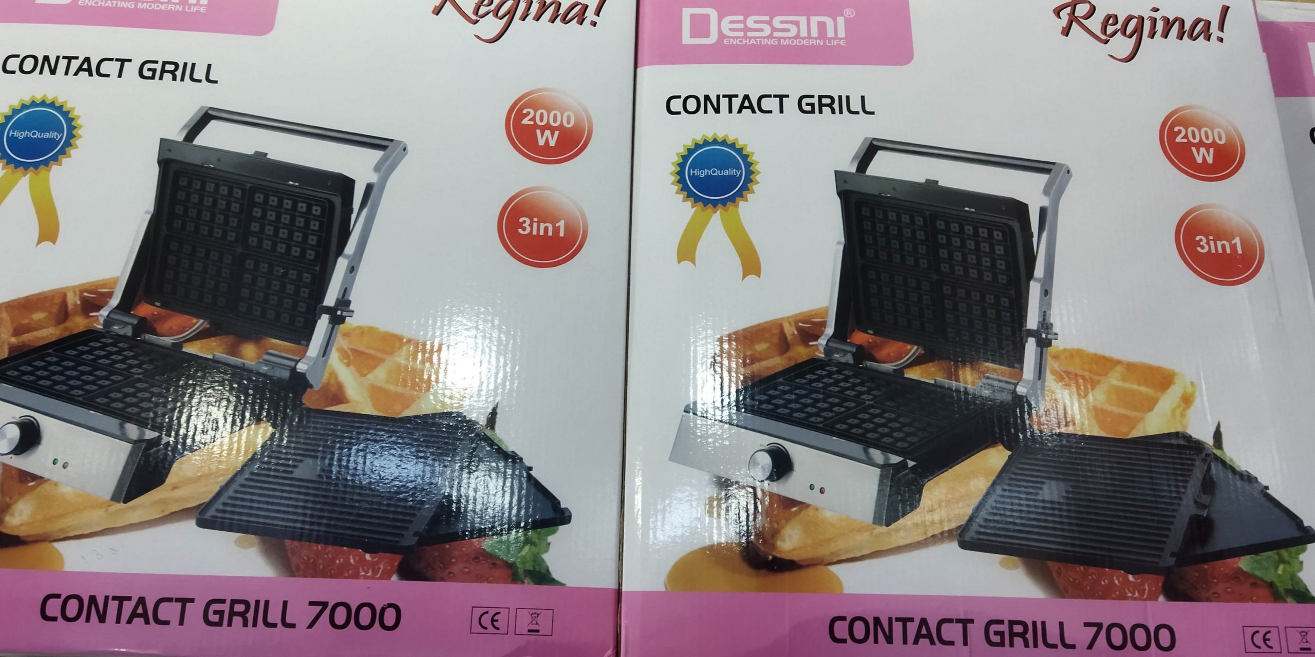 ساندویچ ساز سه کاره دسینی Dessini مدل 7000 وافل ساز گریل کباب پز — تصویر ۳