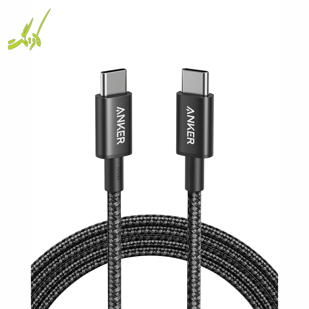 کابل تایپ-سی به تایپ-سی انکر Anker USB-C to USB-C Cable 6Ft 180CM A8757