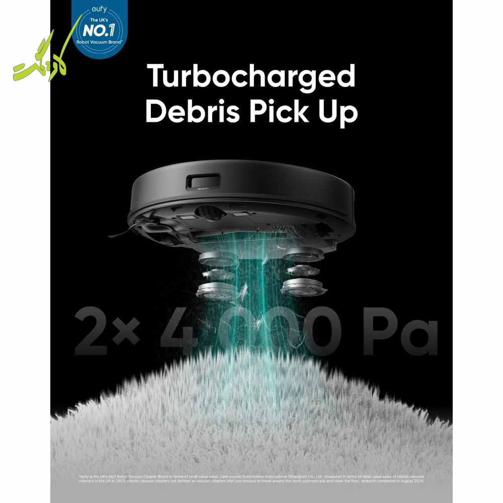 جارو روباتیک هوشمند انکر Anker Eufy Robot Vacuum X8 Pro T2266 — تصویر ۸