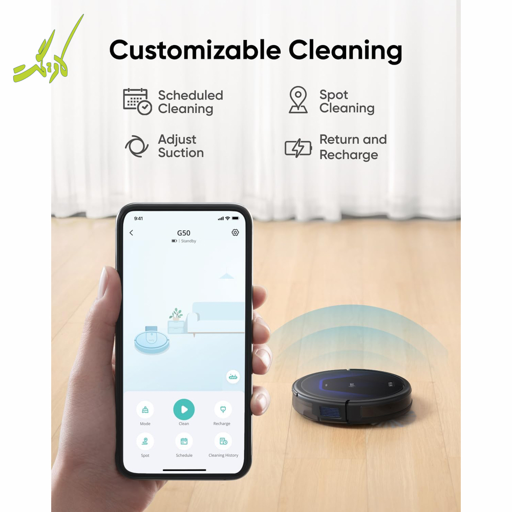 جارو روباتیک هوشمند انکر Anker Eufy Robot Vacuum G50 Hybrid T2212 — تصویر ۴