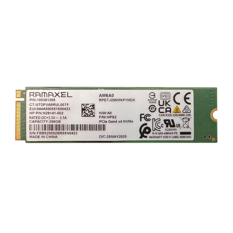 حافظه SSD M2 2280 راماکسل مدل Ramaxel AM6A0 ظرفیت 256 گیگابایت — تصویر ۲