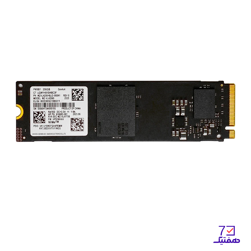 حافظه SSD M2 2280 سامسونگ مدل MZ-VL42560 PM9B1 ظرفیت 256 گیگابایت — تصویر ۳