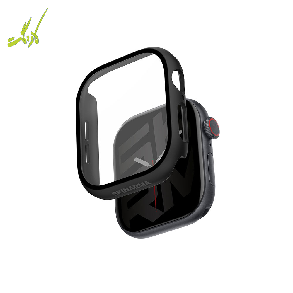 گارد و گلس محافظ اپل واچ سری۱۰ SKINARMA GADO Apple Watch Case 46mm