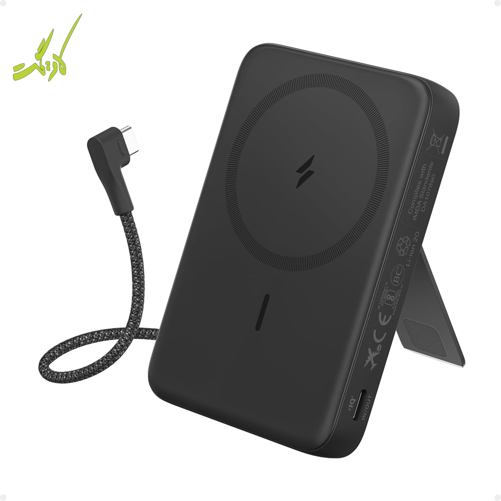 پاوربانک مگسیف ۱۰۰۰۰ انکر Anker Zolo PowerBank Magsafe 30W A1685