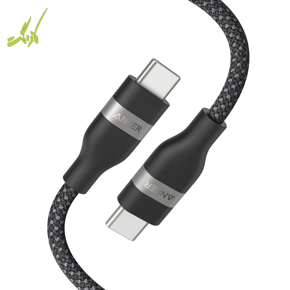 کابل USB-C to USB-C انکر مدل Anker USB-C to USB-C 240W 90cm A82E2