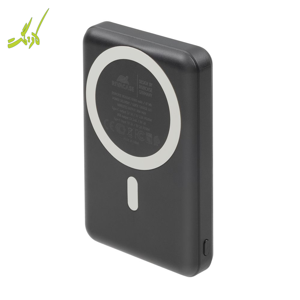 پاوربانک 10000 میلی آمپر مگسیف ریواکیس RivaCase PowerBank Magsafe 10000 20W VA2604