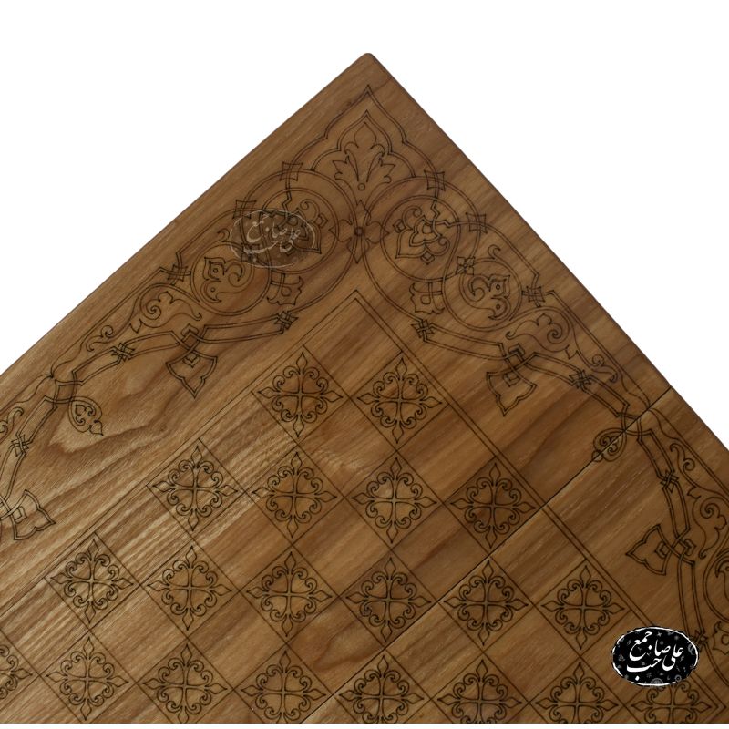 تخته نرد چوبی طرح تذهیب کد 205 — تصویر ۵