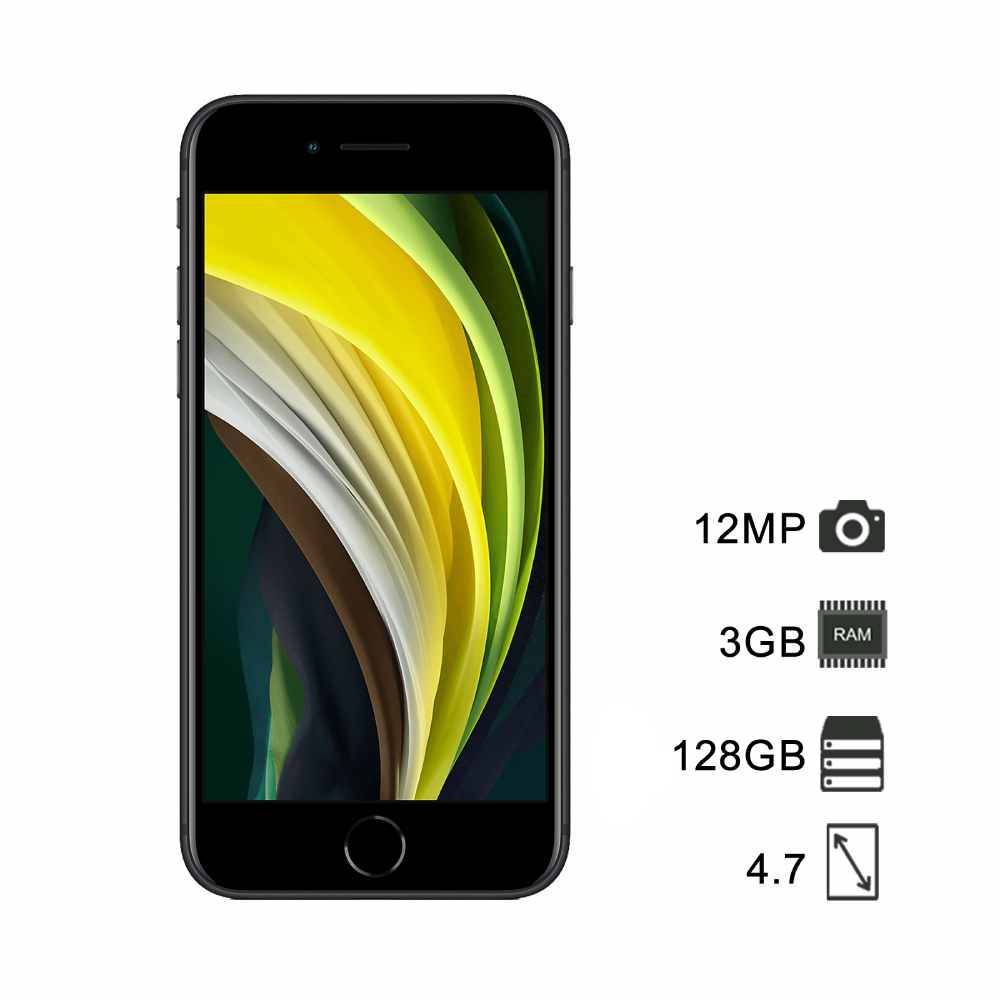 گوشی موبایل آیفون SE 2020 ظرفیت 128 گیگابایت/گارانتی نقره فام/تحویل فوری — تصویر ۲