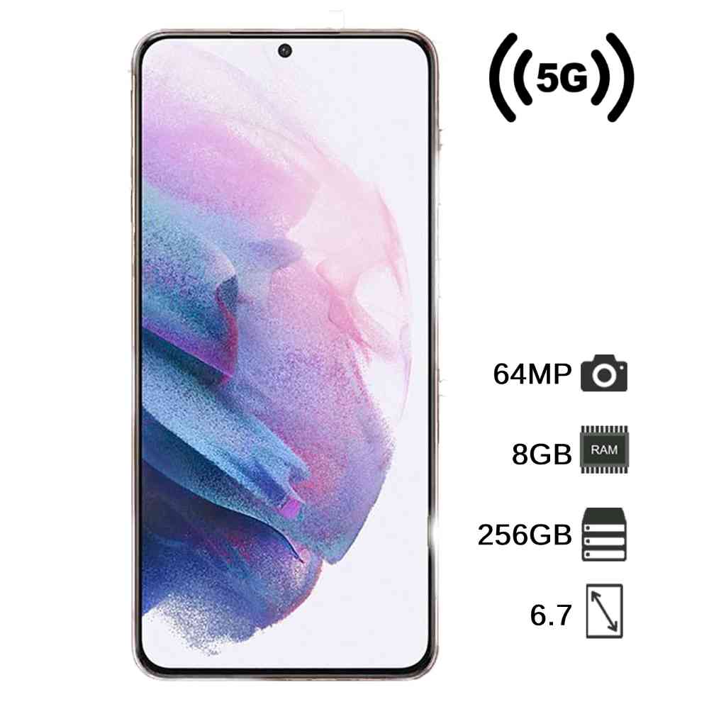 گوشی موبایل سامسونگ مدل Galaxy S21 Plus 5G SM-G996B/DS VK رنگ مشکی/پک ویتنام/ارسال فوری/دو سیم کارت ظرفیت 128گیگابایت و رم 8 گیگابایت
