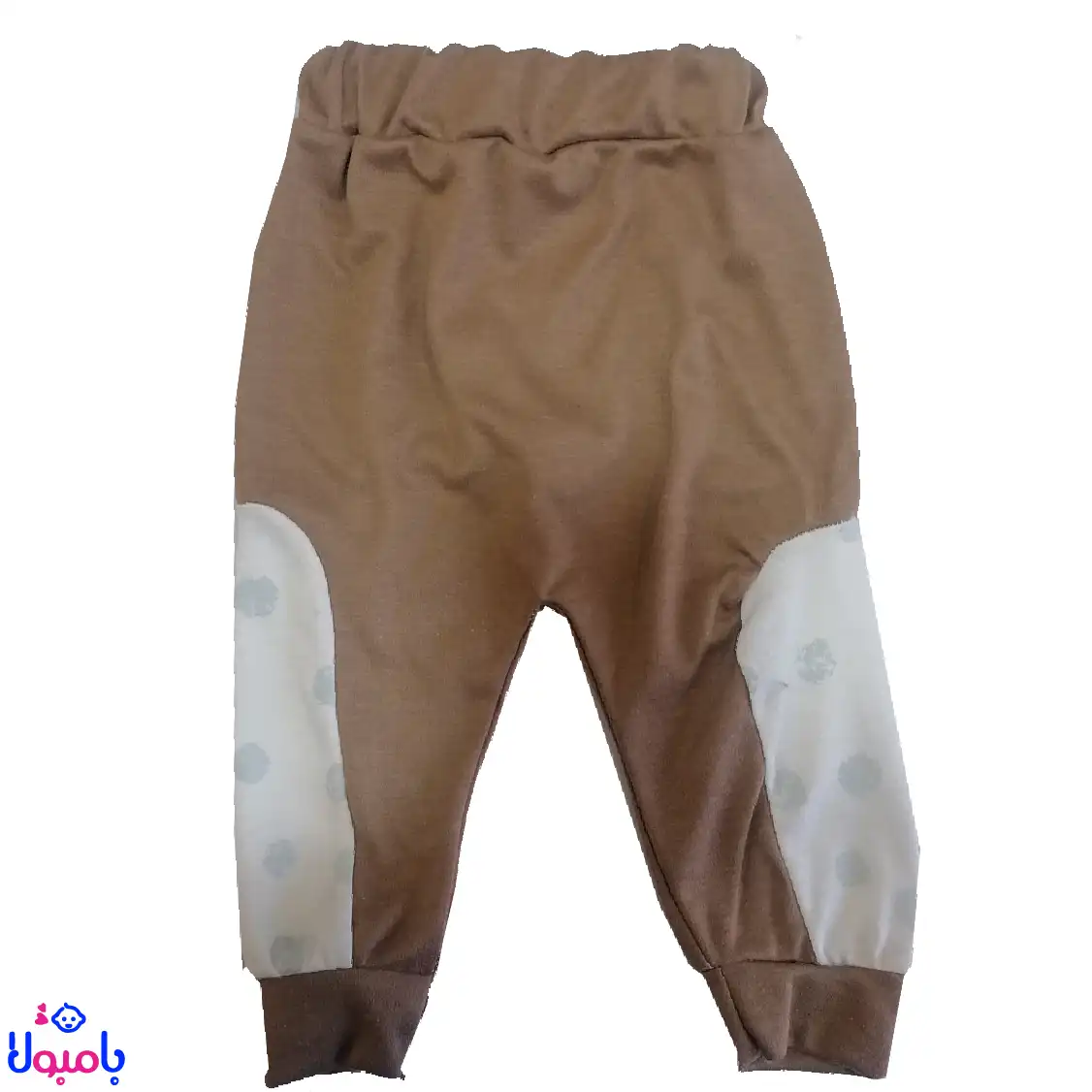 لباس چهارتیکه نوزادی طرح پاپی قهوه ای 6-9ماه — تصویر ۳