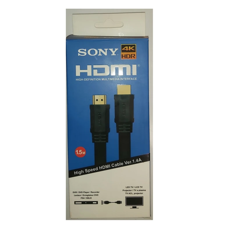کابل HDMI سونی مدل HDR طول 1.5 متری — تصویر ۳