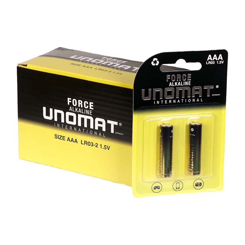 باتری نیم قلمی آلکالاین یونومات مدل ULTRA PREMIUM — تصویر ۲