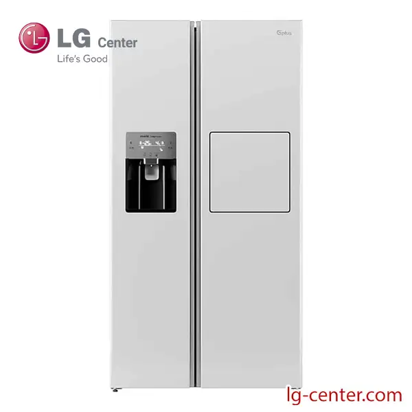 یخچال و فریزر ساید بای ساید 32 فوت جی پلاس مدل GSS-P7921W