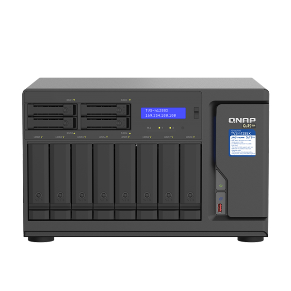 ذخیره ساز تحت شبکه کیونپ مدل TVS-h1288X-W1250-16G — تصویر ۳