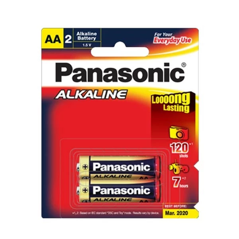 باتری 2 عددی قلمی آلکالاین پاناسونیک | Panasonic — تصویر ۲