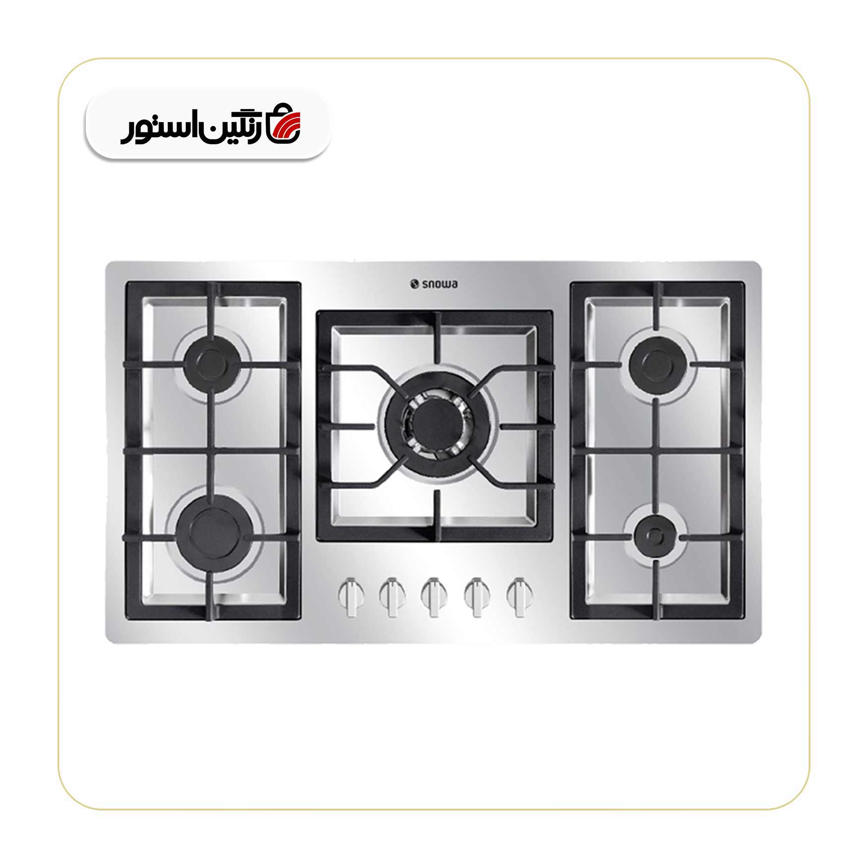 اجاق گاز صفحه ای اسنوا مدل 19568 — تصویر ۲