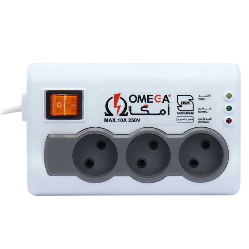 محافظ ولتاژ امگا 3 خانه مدل Omega | P3000 3m