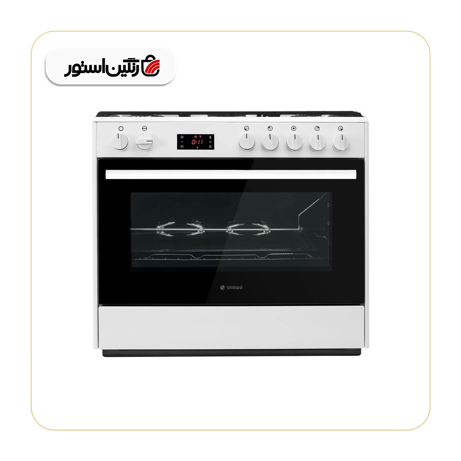 اجاق گاز 5 شعله اسنوا مدل SGC5-31101 Adrina Series