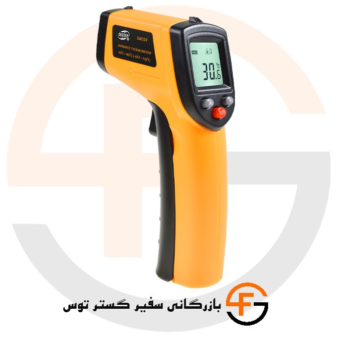 ترمومتر لیزری 400 درجه بنتک BENETECH GM320 — تصویر ۳