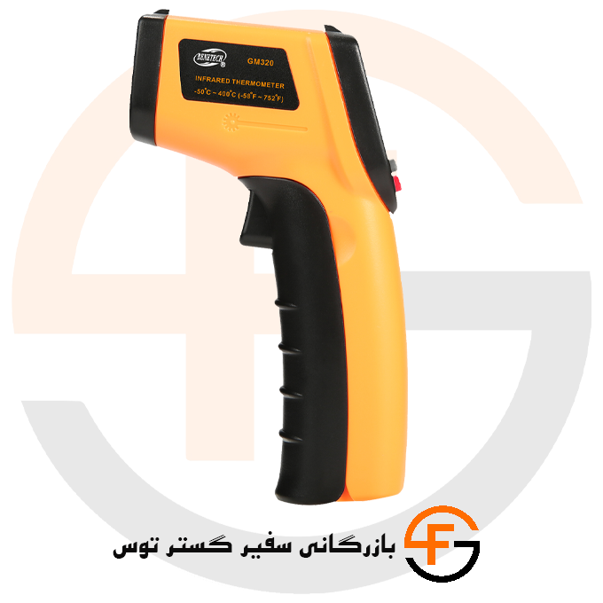ترمومتر لیزری 400 درجه بنتک BENETECH GM320 — تصویر ۴