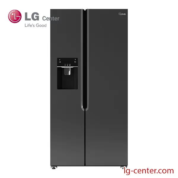 یخچال و فریزر ساید بای ساید 28 فوت جی پلاس مدل GSS-P7630BS